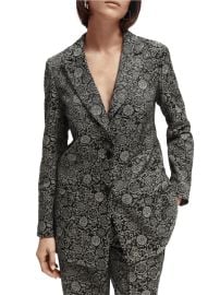 Relaxed-Fit Jacquard Blazer Scotch amp Soda at Scotch & Soda